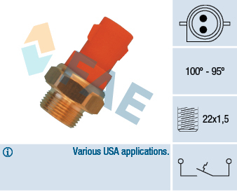 Comutator temperatura ventilator radiator