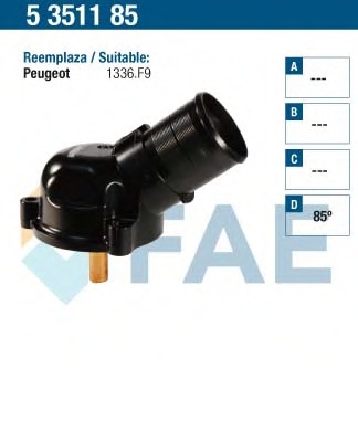 Termostat lichid racire