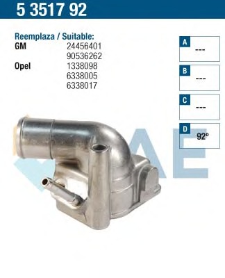 Termostat lichid racire