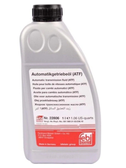 Ulei pentru cutie viteze automata atf dexron iii 22806, rosu, volum 1 litru
