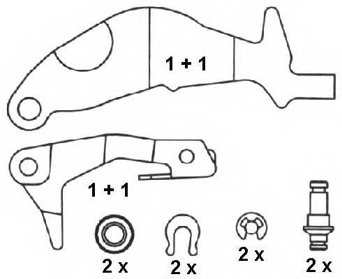Set saboti frana