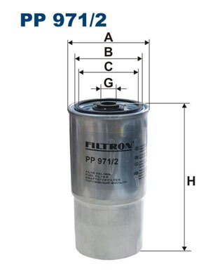 Filtru combustibil pp971/2
