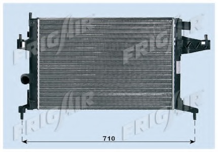 Radiator racire motor