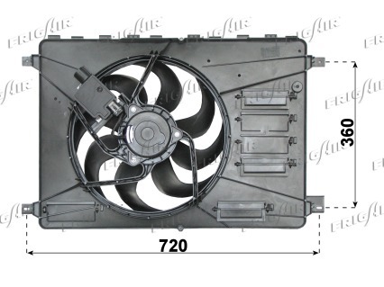 Ventilator radiator