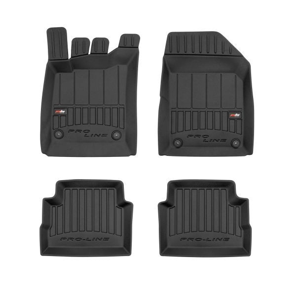 Set 4 covorase auto din cauciuc , pentru opel vectra c 04.02-01.09, saloon, negru