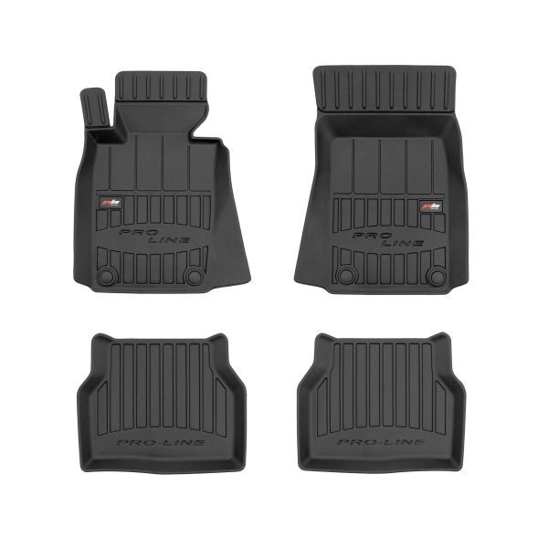 Set 4 covorase auto din cauciuc , pentru bmw 5 (e39) 09.95-05.04, saloon/station wagon, cauciuc tpe, negru
