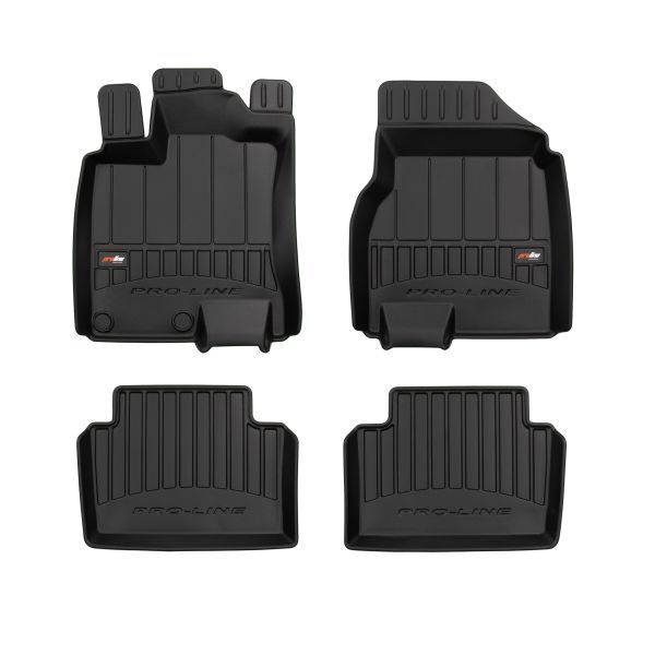 Set 4 covorase auto din cauciuc , pentru nissan qashqai i 11.06-04.14, suv, cauciuc tpe, negru