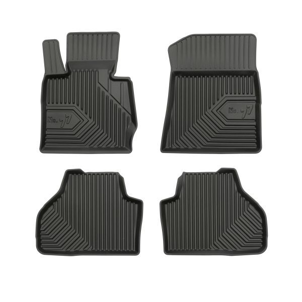 Set 4 covorase auto din cauciuc , pentru bmw x3 (f25) 09.10-08.17, cauciuc tpe, negru