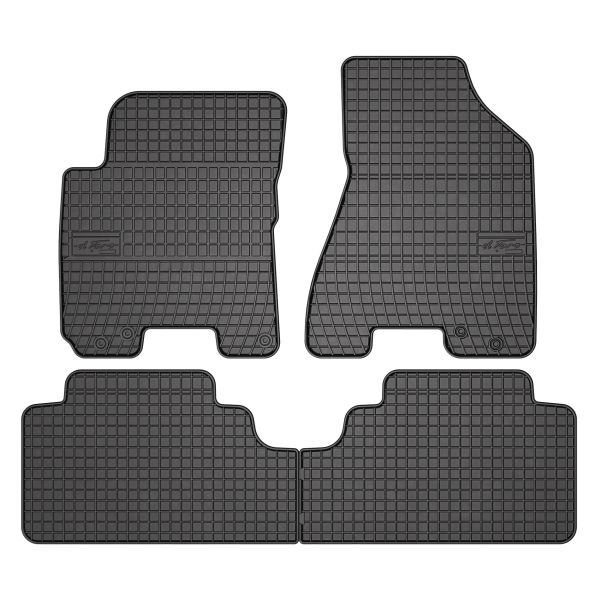 Set 4 covorase auto din cauciuc , pentru hyundai ix35, tucson, kia sportage ii, sportage iii 09.04-, negru