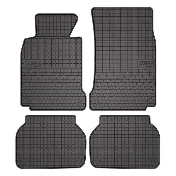 Set 4 covorase auto din cauciuc , pentru bmw 5 (e39) 09.95-05.04, negru
