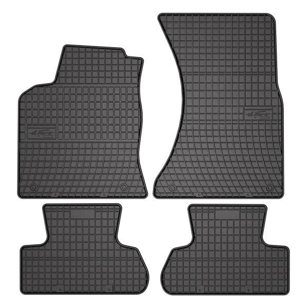 Set 4 covorase auto din cauciuc , pentru audi q5 10.08-05.17, negru