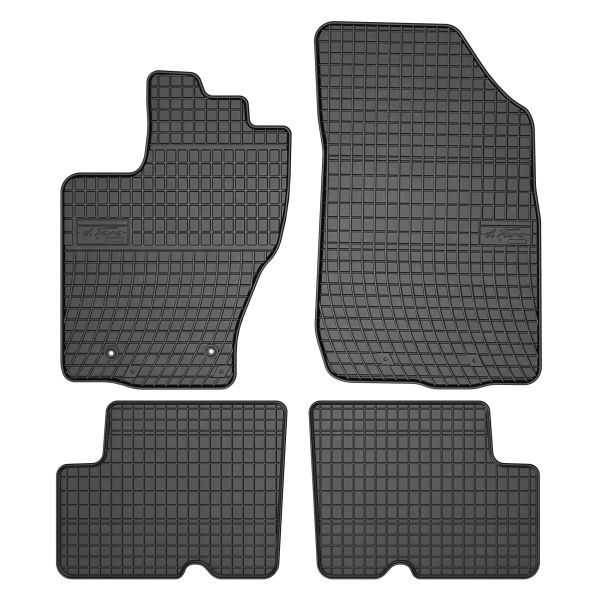 set 4 covorase auto din cauciuc , pentru dacia duster 08.13-01.18, suv, negru