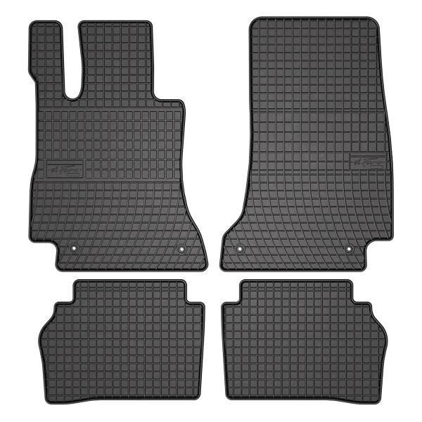 Set 4 covorase auto din cauciuc , pentru mercedes e t-model (s213), e (w213) 01.16-, break/sedan, negru