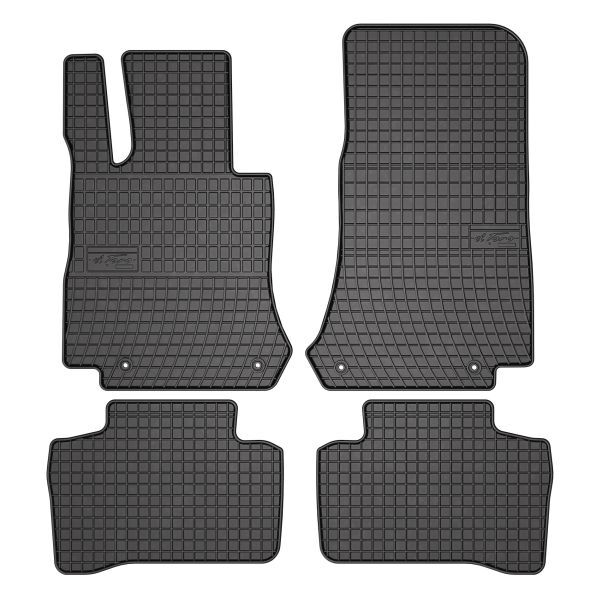 Set 4 covorase auto din cauciuc , pentru mercedes glc (x253) 06.15-06.22, suv, negru
