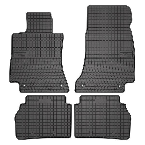 Set 4 covorase auto din cauciuc , pentru mercedes cls (c257) 12.17-, cauciuc, negru