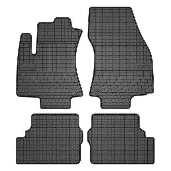 Set 4 covorase auto din cauciuc , pentru opel zafira a 04.99-06.05, negru