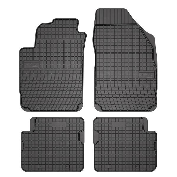 Set 4 covorase auto din cauciuc , pentru alfa romeo giulietta, fiat stilo 01.03-12.20, negru