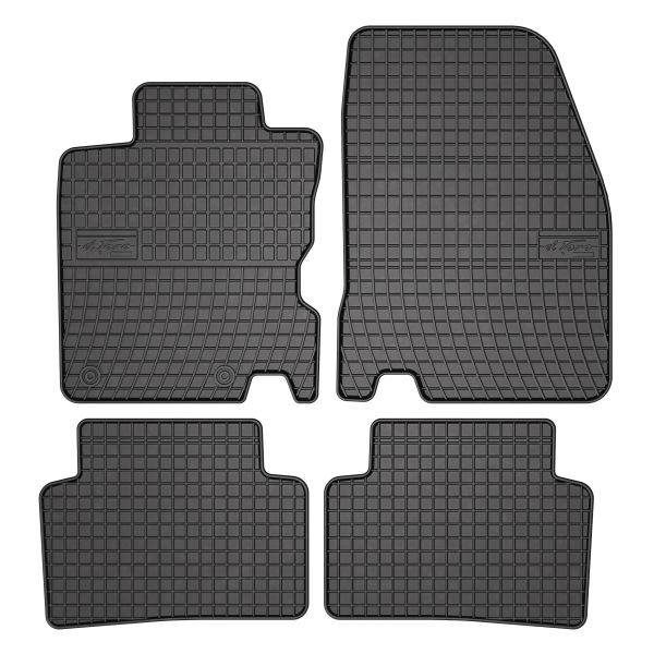 Set 4 covorase auto din cauciuc , pentru renault kadjar 06.15-, negru