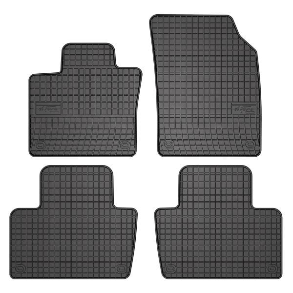Set 4 covorase auto din cauciuc , pentru volvo xc90 ii 09.14-12.19, negru