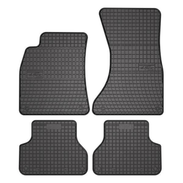 Set 4 covorase auto din cauciuc , pentru audi a4 allroad b9, a4 b9 05.15-, negru