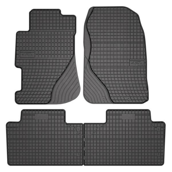 Set 4 covorase auto din cauciuc , pentru honda civic vii 11.00-12.05, negru