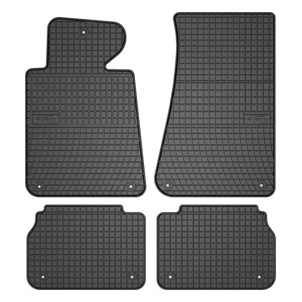Set 4 covorase auto din cauciuc , pentru bmw 5 (e34) 06.87-12.95, negru