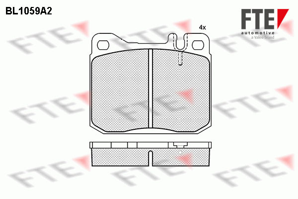 Placute frana