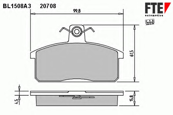Placute frana