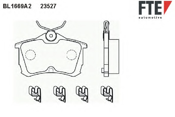 Placute frana