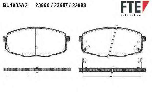 Placute frana