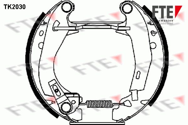 Set saboti frana