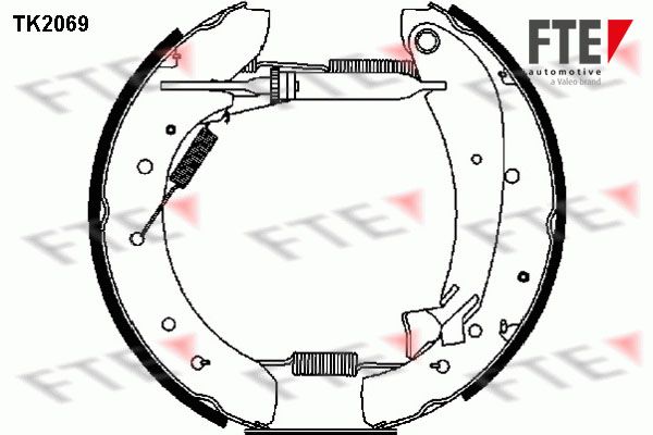 Set saboti frana