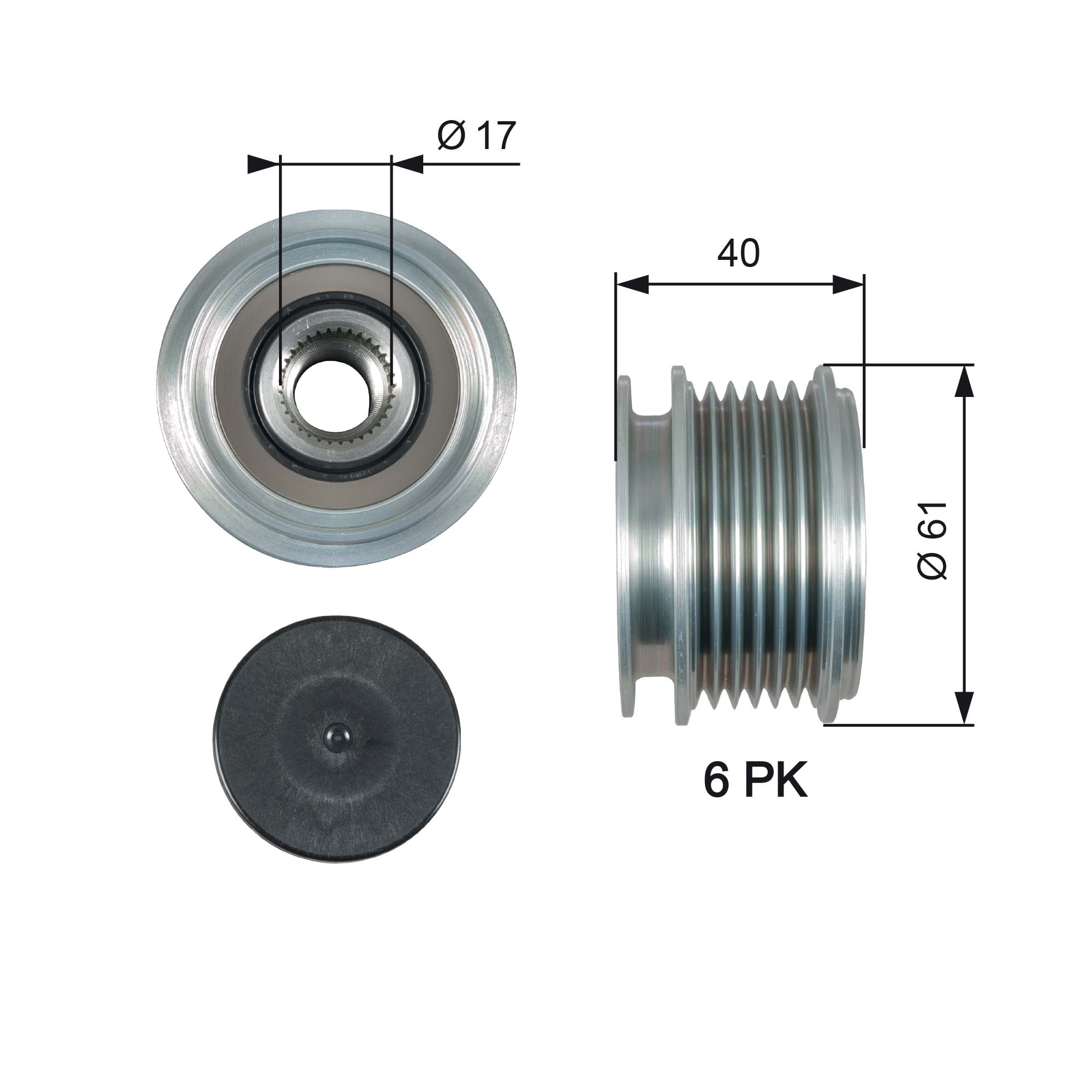 Fulie alternator
