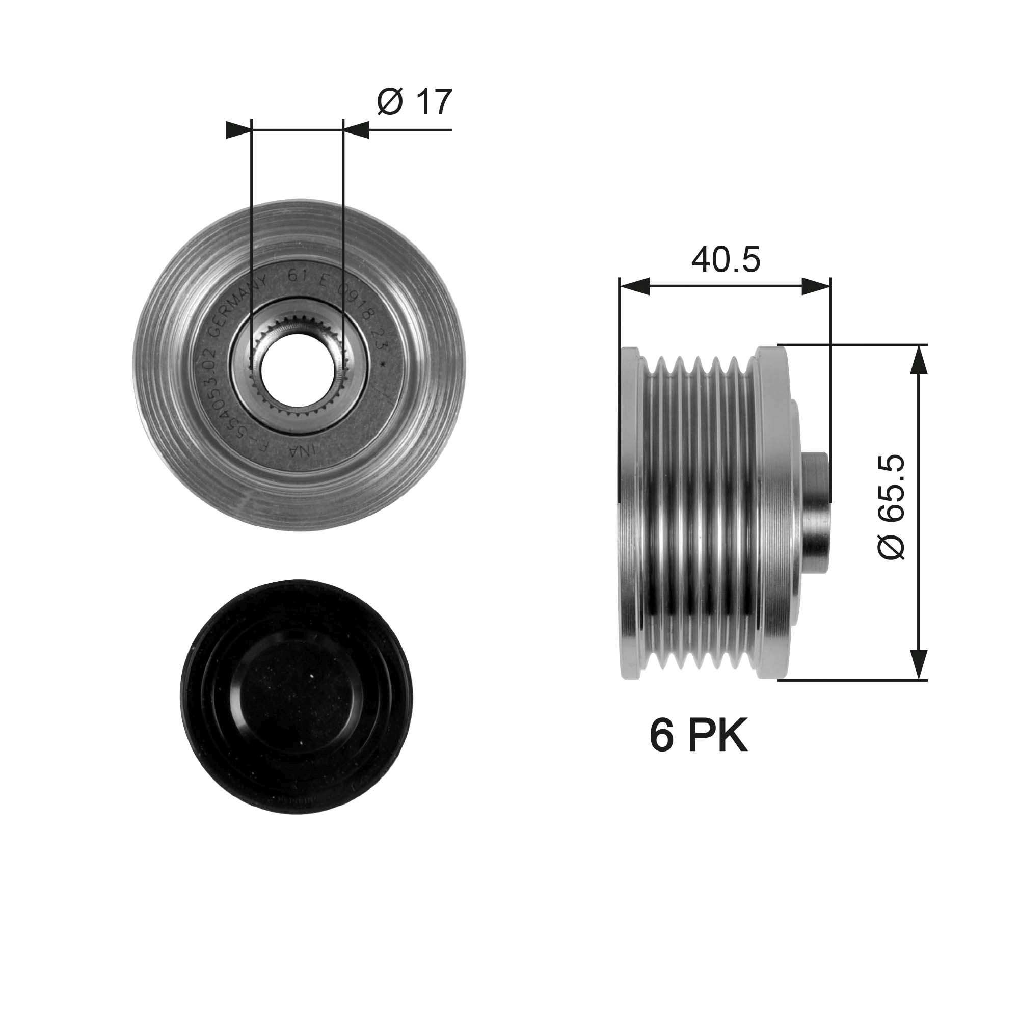 Fulie alternator