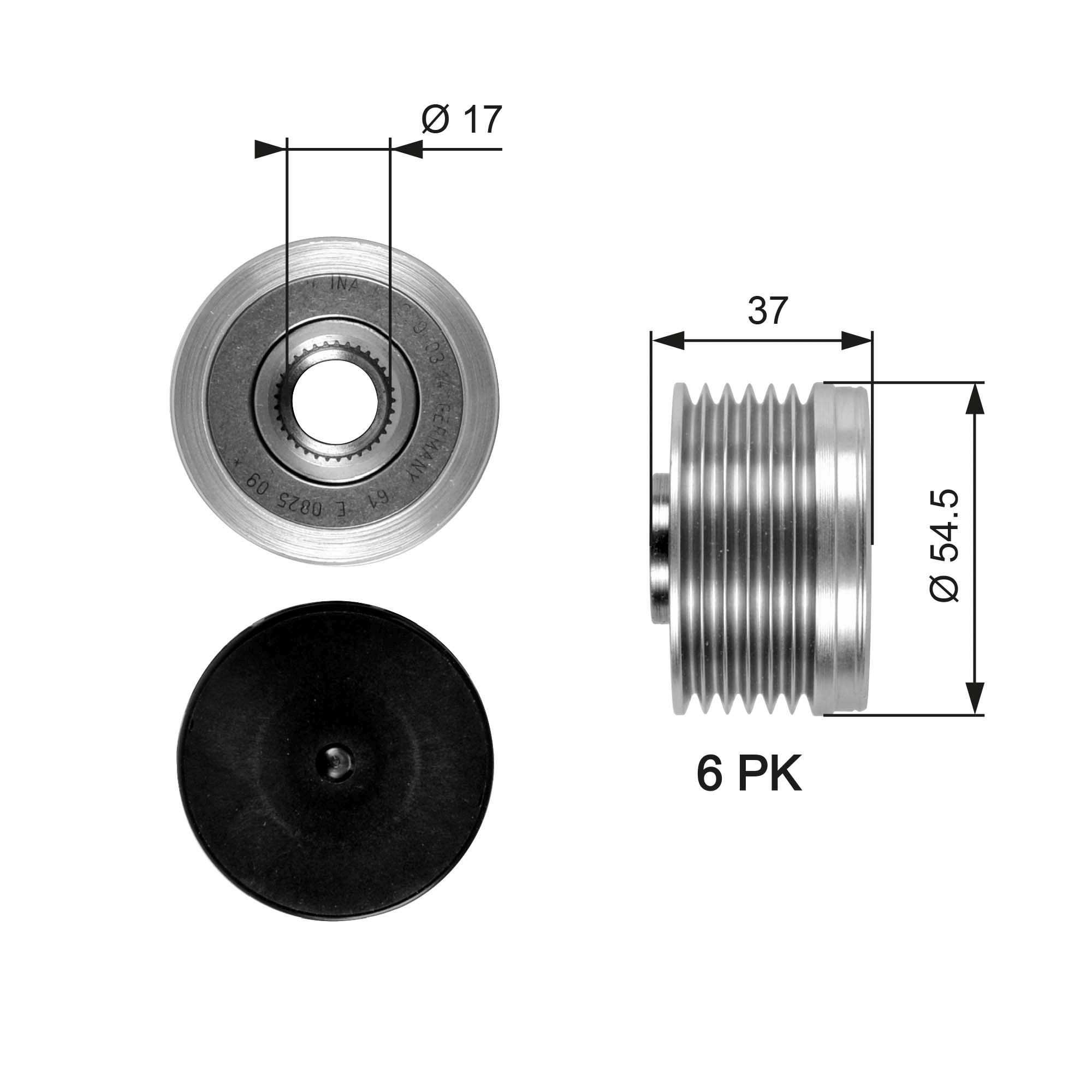 Fulie alternator