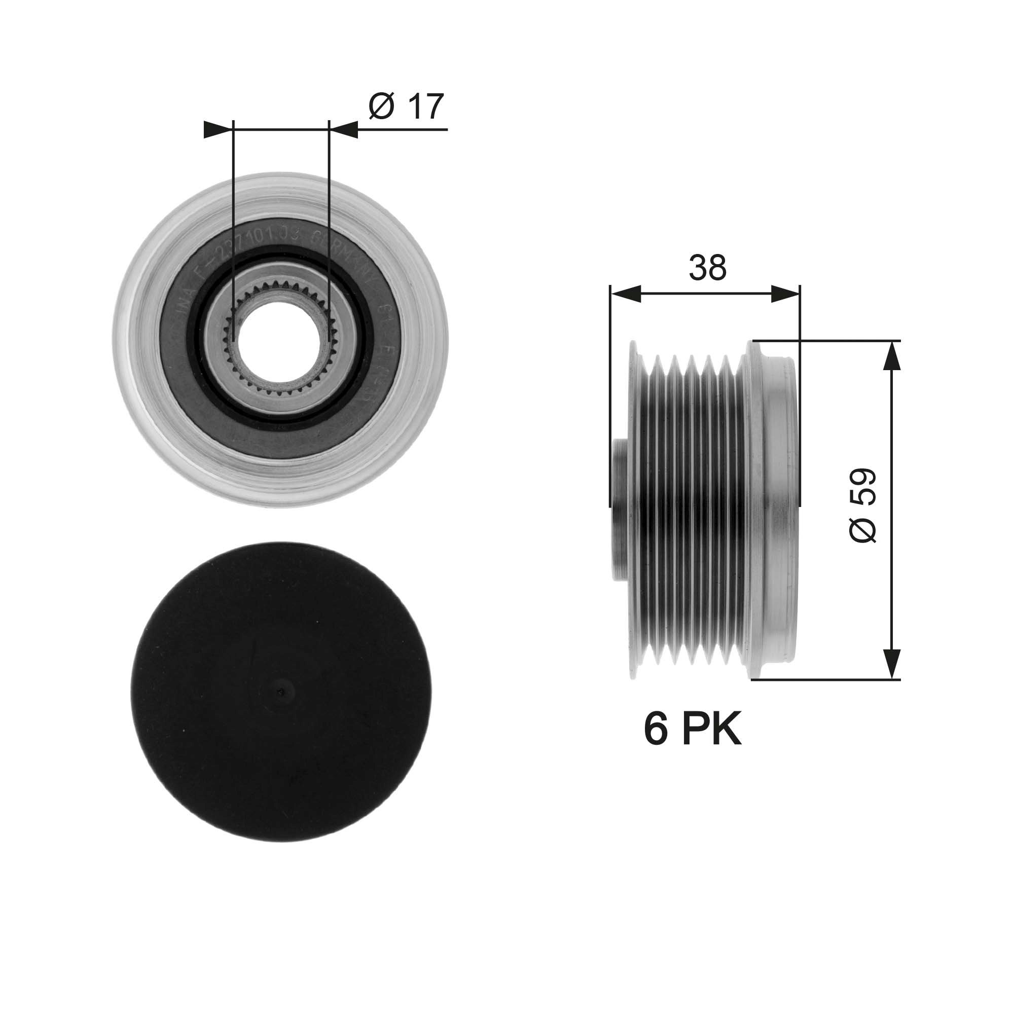 Fulie alternator