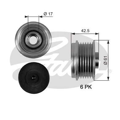 Fulie alternator