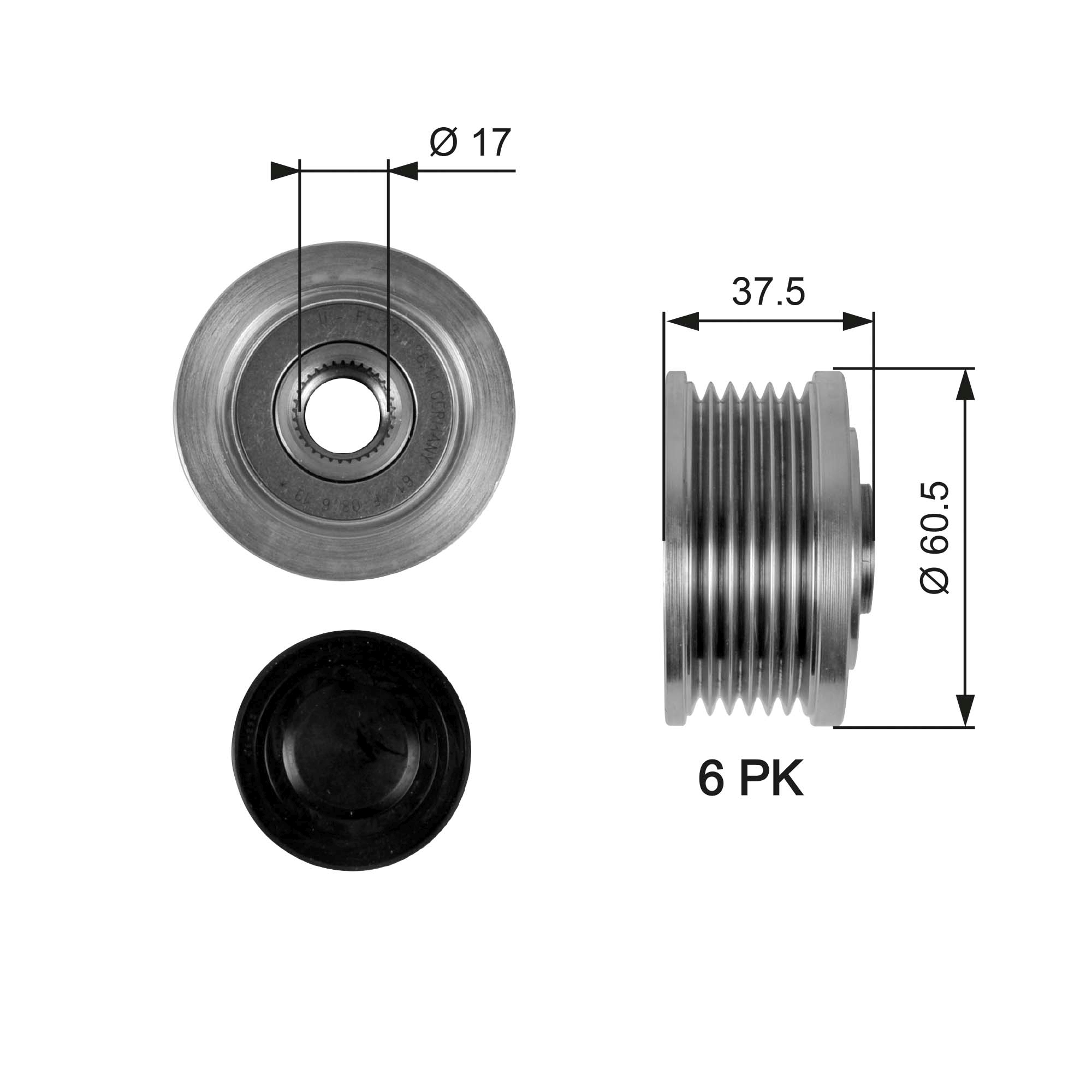 Fulie alternator