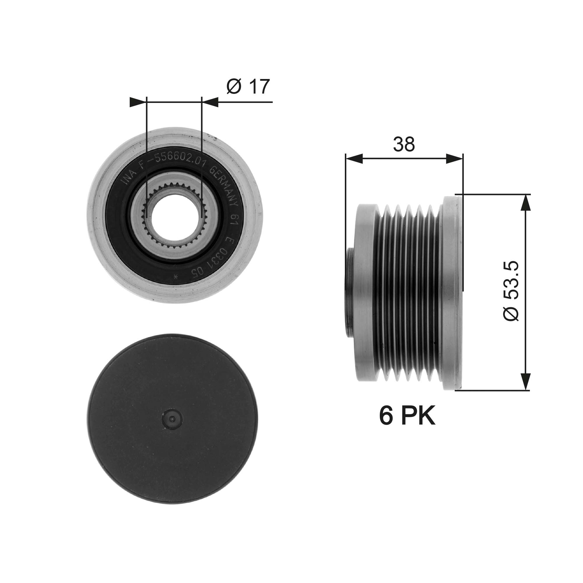 Fulie alternator