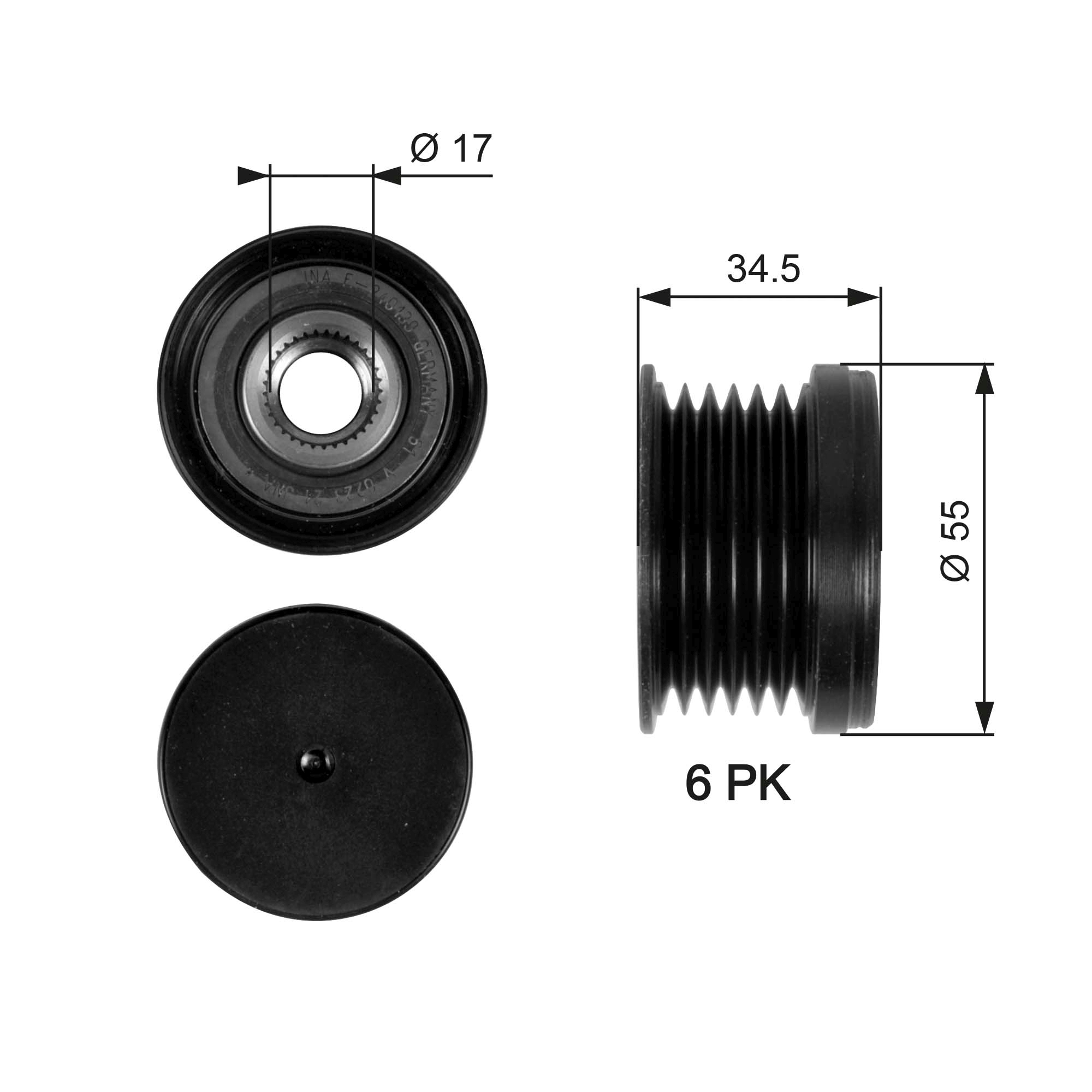 Fulie alternator