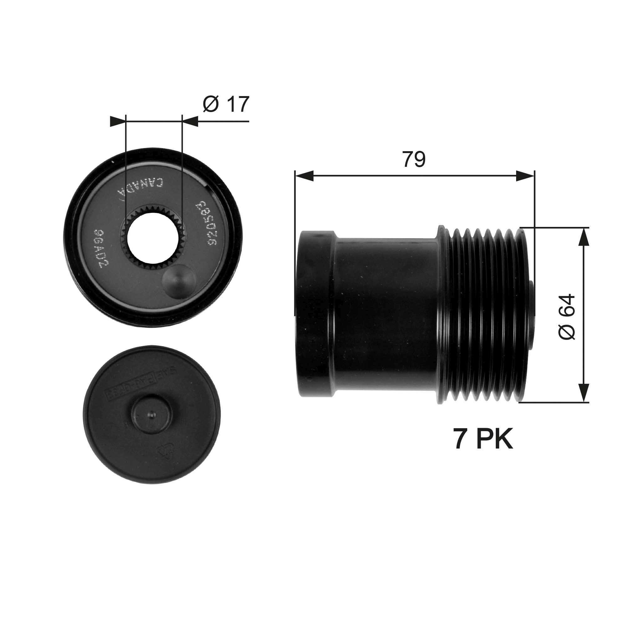 Fulie alternator