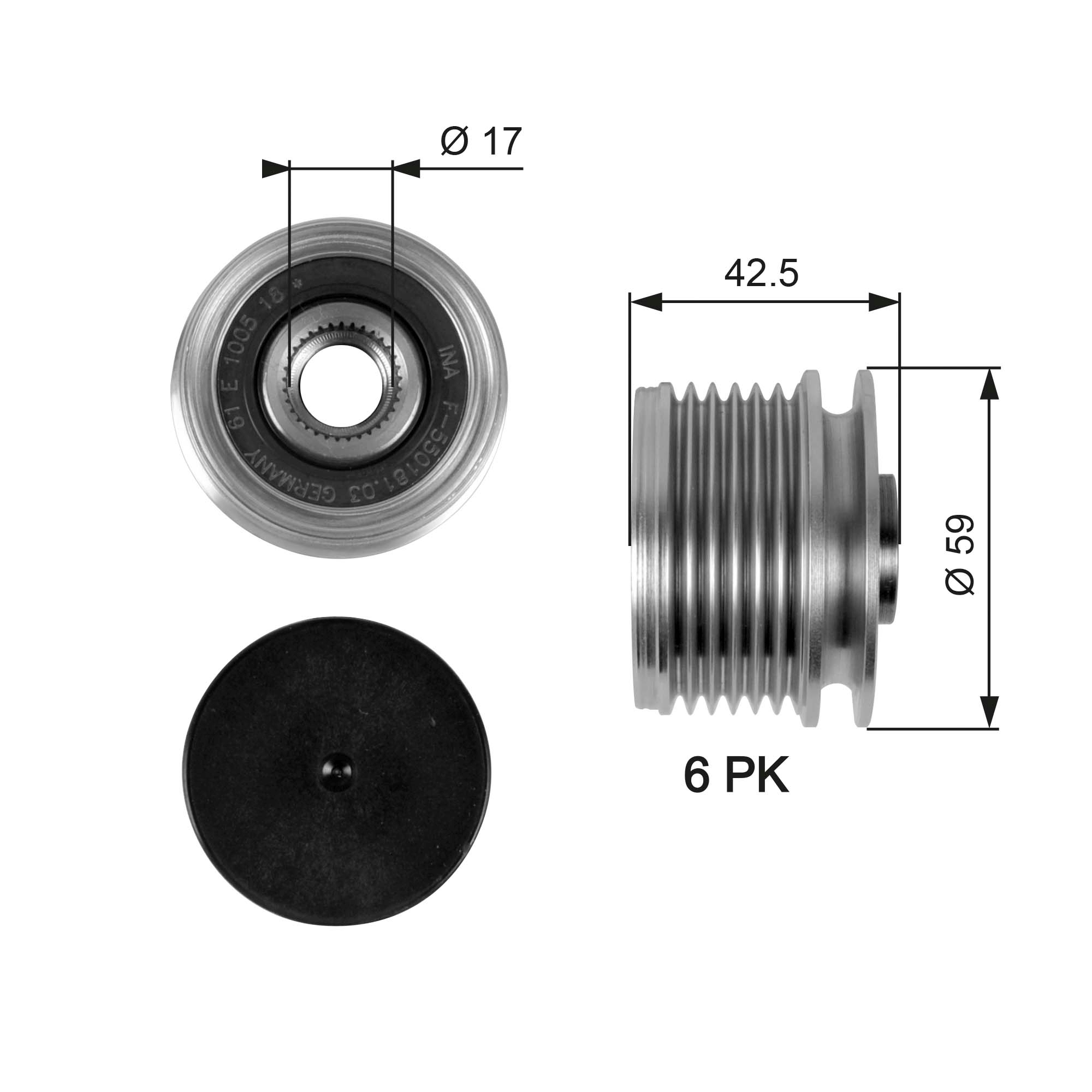 Fulie alternator