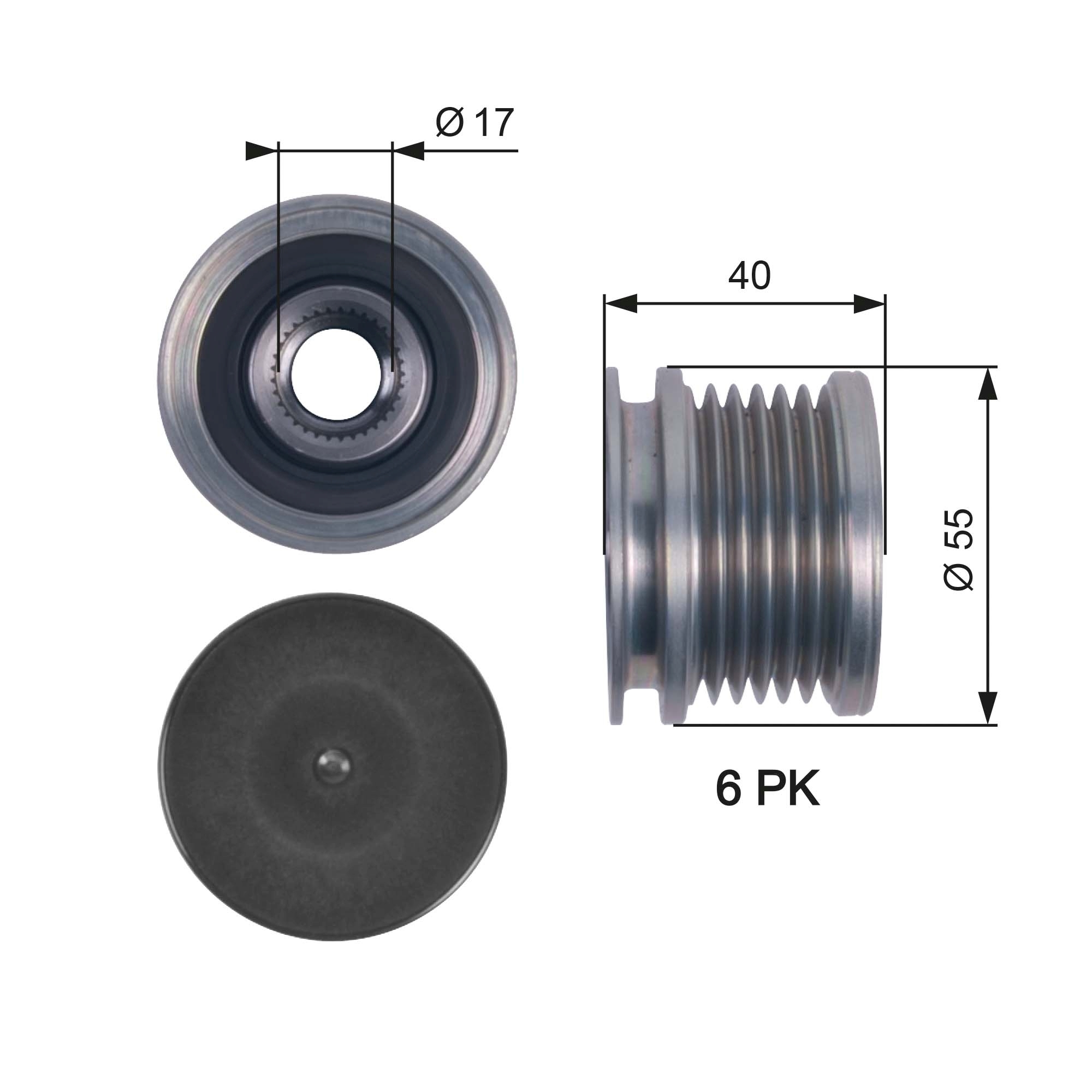 Fulie alternator