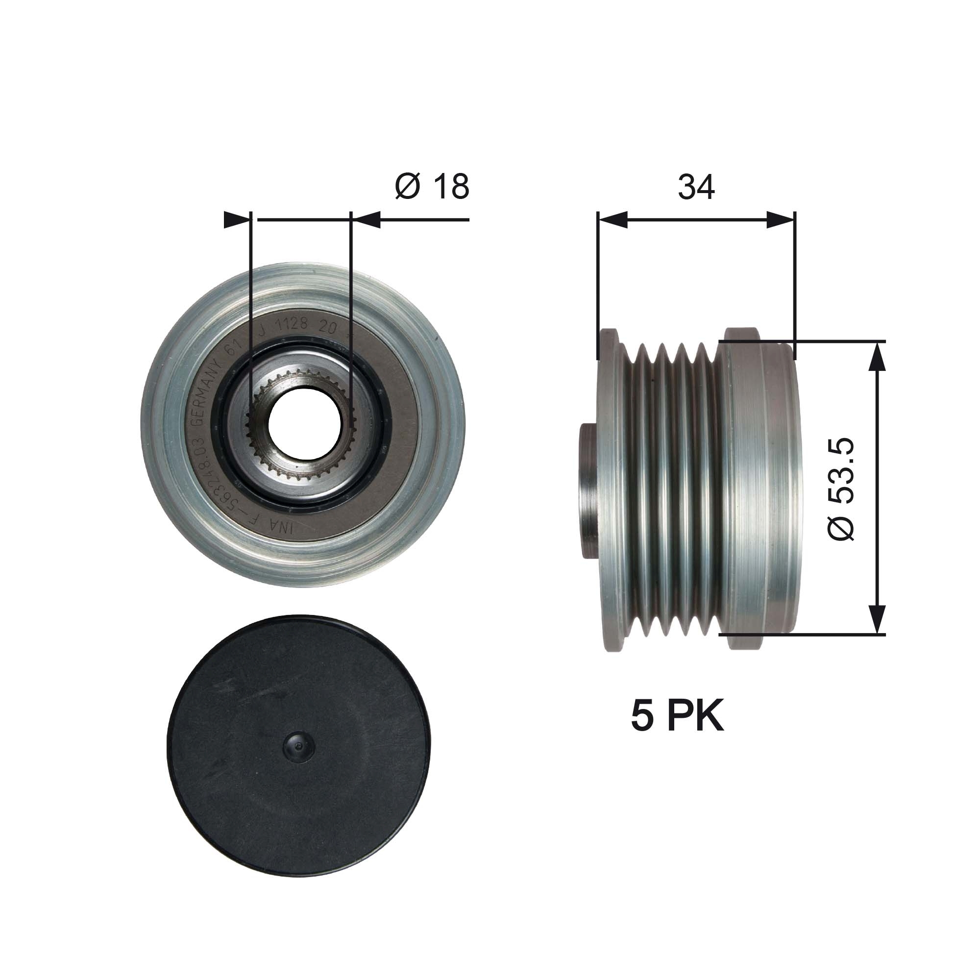 Fulie alternator