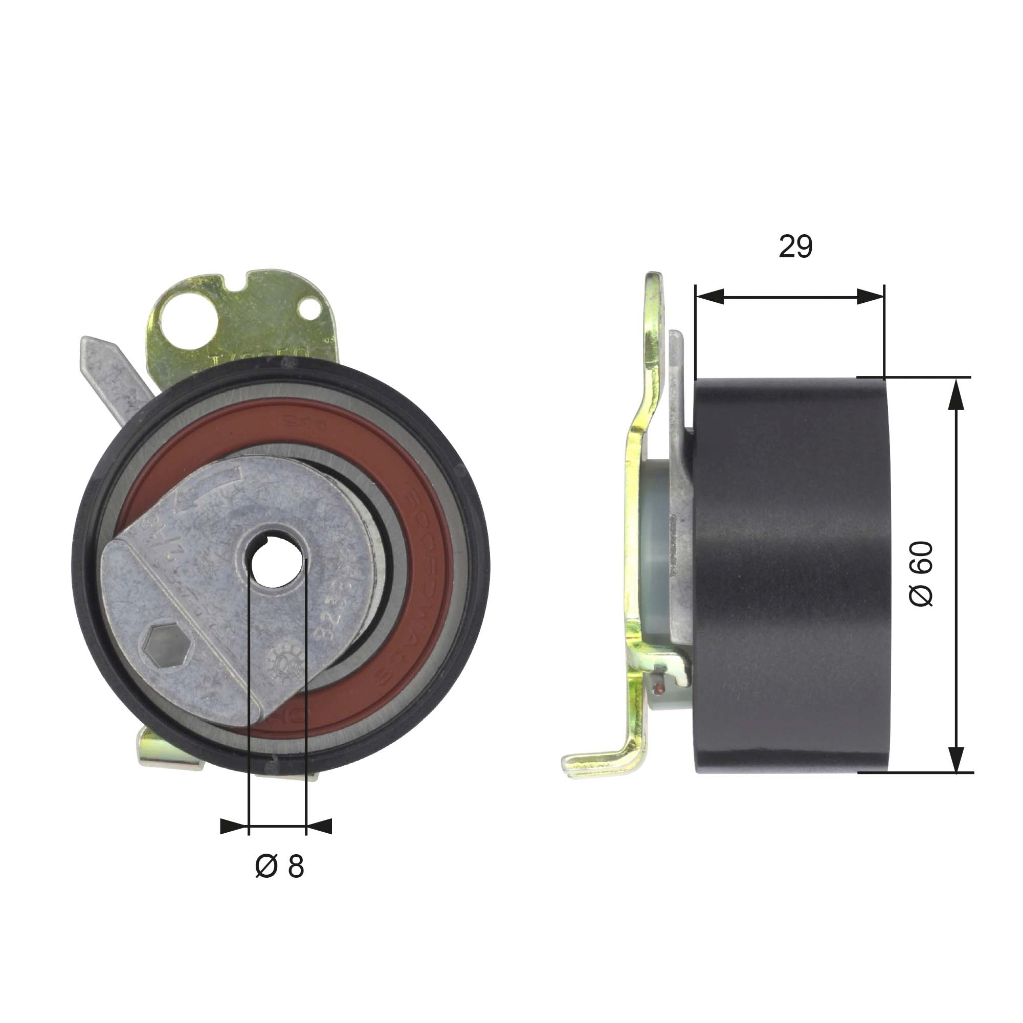 Rola intinzator curea distributie