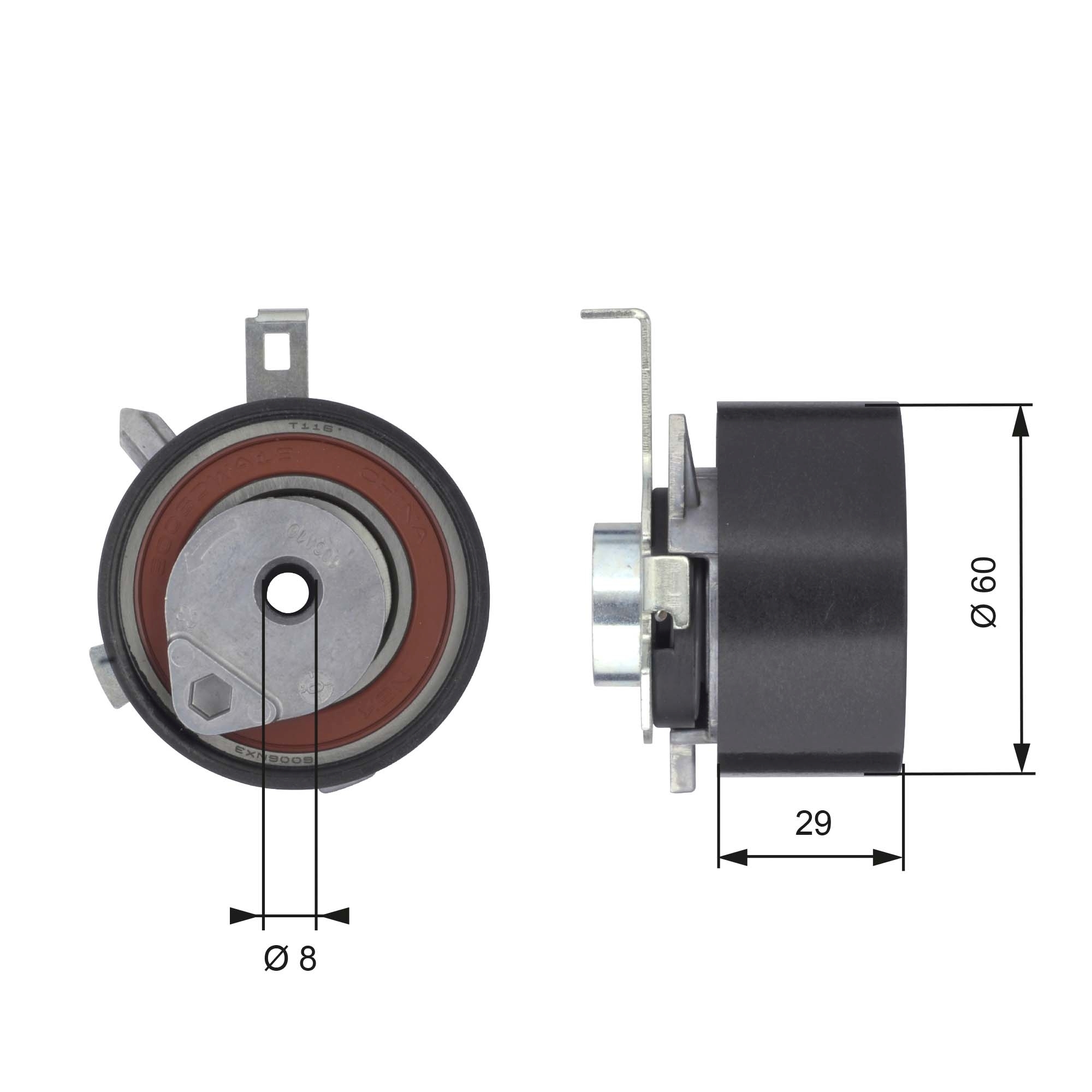 Rola intinzator curea distributie