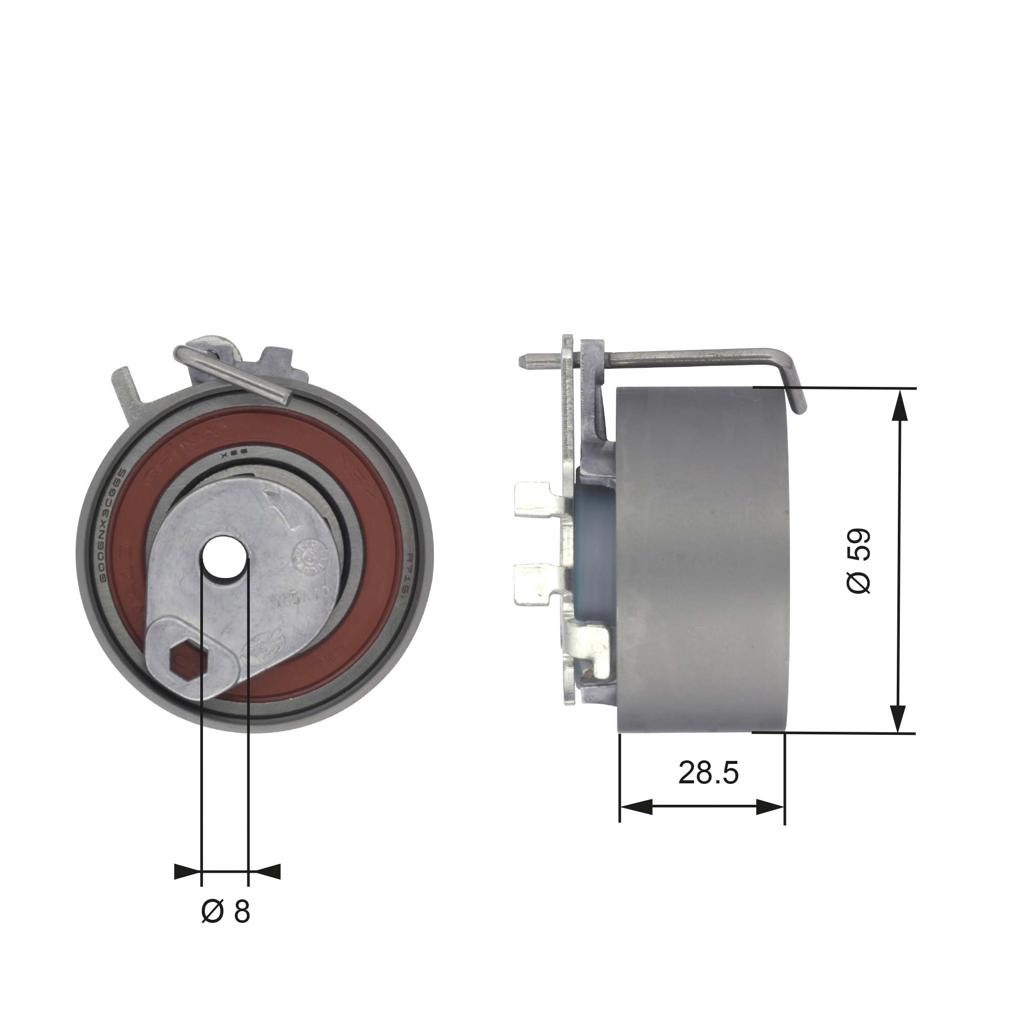 Rola intinzator curea distributie