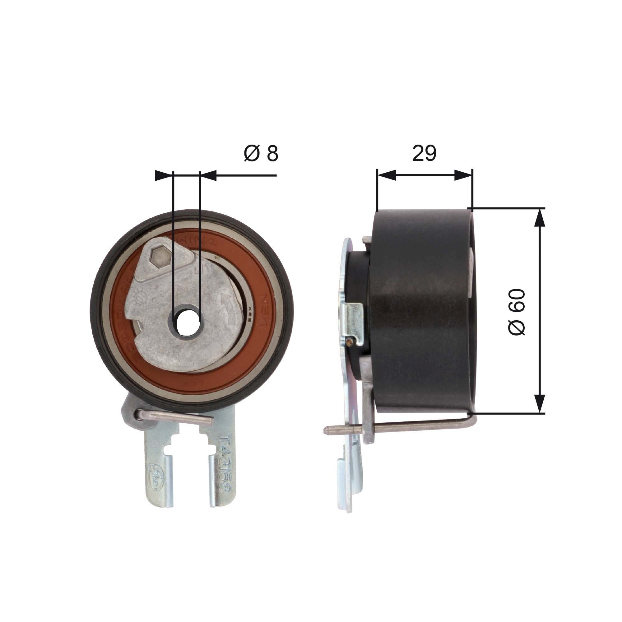 Rola intinzator curea distributie