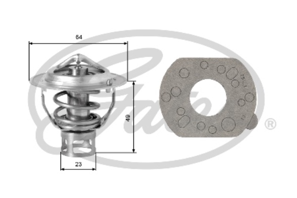 Termostat lichid racire