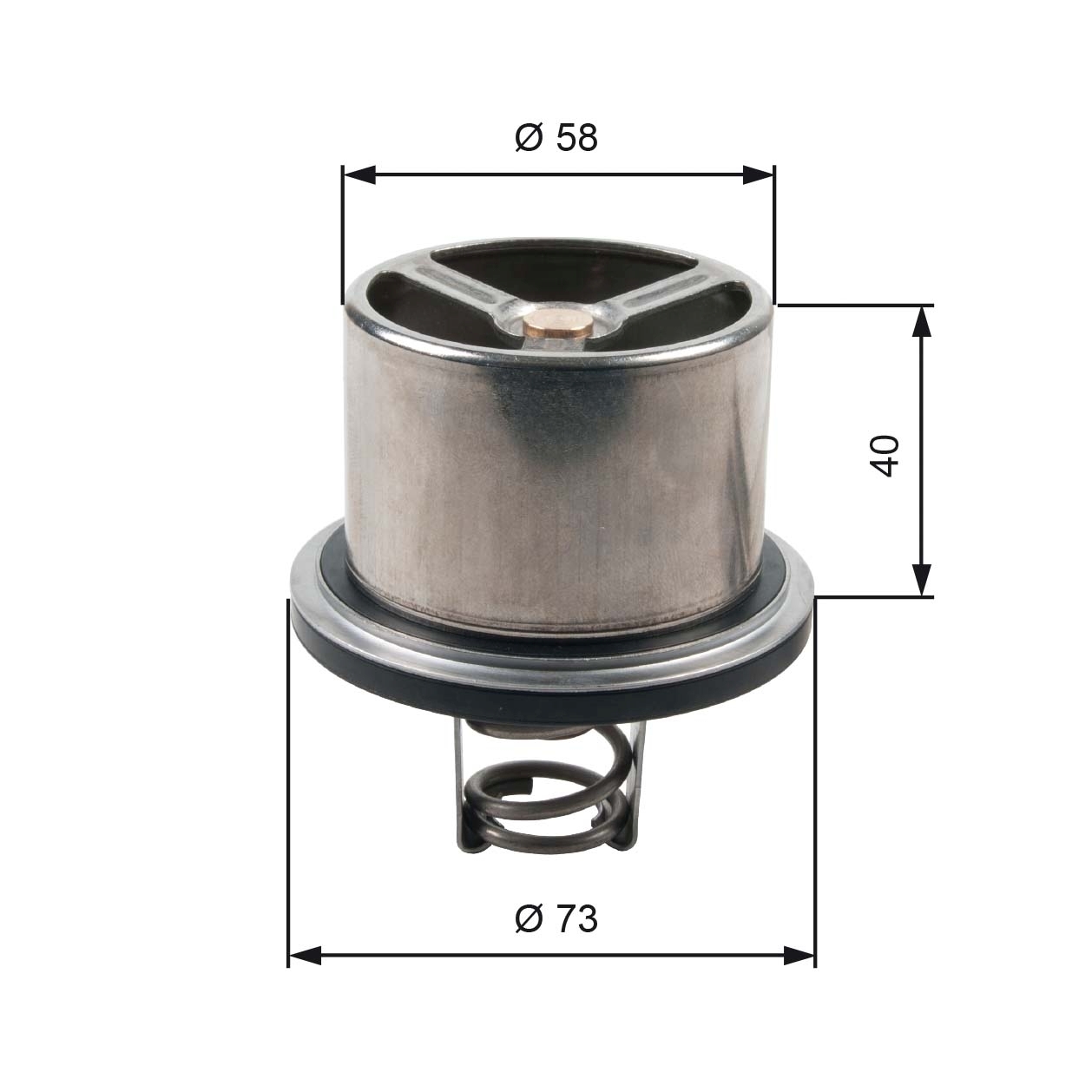 Termostat lichid racire
